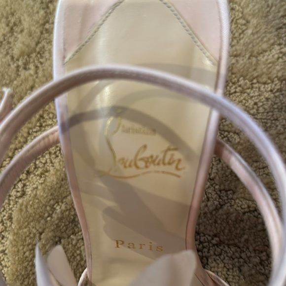 Christian Louboutin pink petal sandals size 40 - Picture 6 of 10